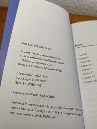 Tan Sols un Estel Brilla – Anna Testagorda