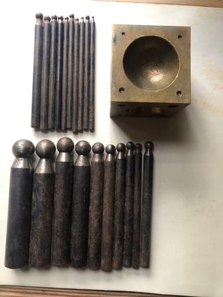 Herramientas Joyería Embutidora y embutidores