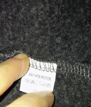 Jersey polar gris con cremallera