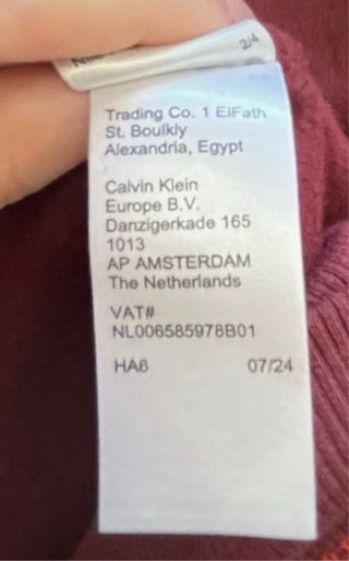 Sudadera o pijama Calvin Klein Hombre L