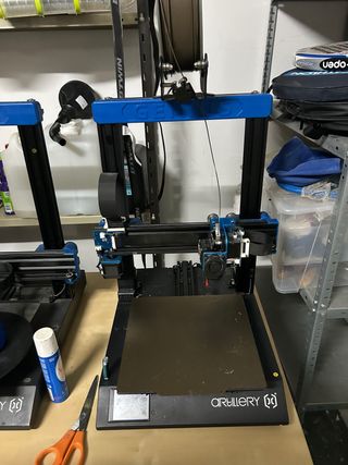 Impresora 3D Artillery Sidewinder X2 Negra y Azul