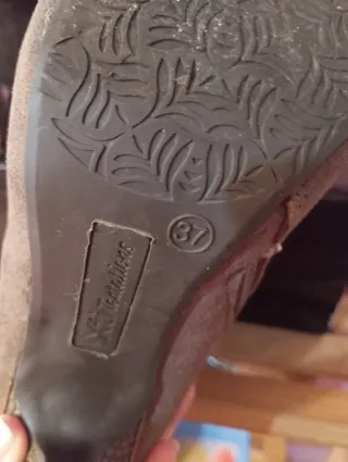 Botines Xti Marrones Tacon