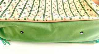 Bolsa / Maletín Cuca Dols Vintage Floral y Verde