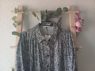 Vestido camisero estampado Nuevo