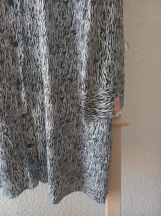 Vestido camisero estampado Nuevo