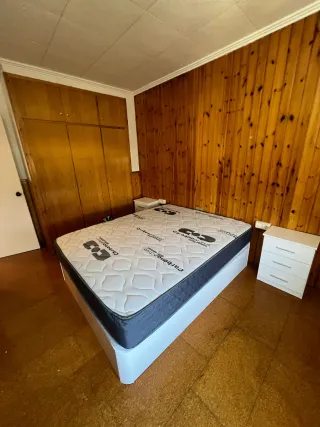 Canapé abatible madera y metal