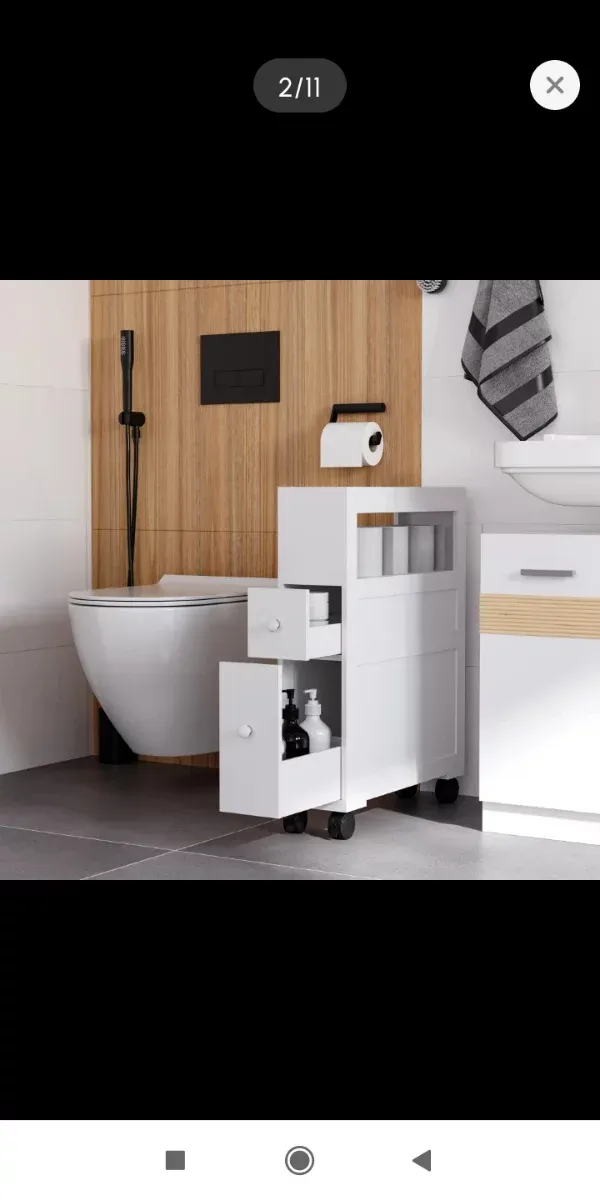 Mueble baño estrecho 16x52x71,5 cm