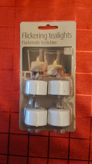 Kit 4 Velas LED Flickering