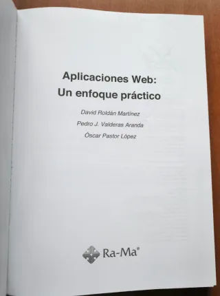Aplicaciones Web. Un enfoque práctico