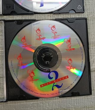 Pack 2 CDs Juego Educativo Mia 2: Disco