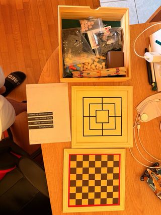 Compendio Giochi in Legno Philos 10-in-1