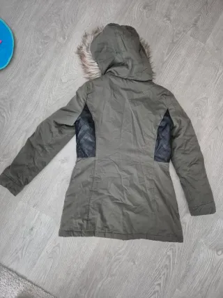 Chaqueta parka invierno mujer verde