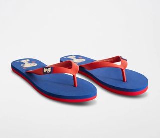 Chanclas Snoopy Azul y Rojo Talla 38 y 39