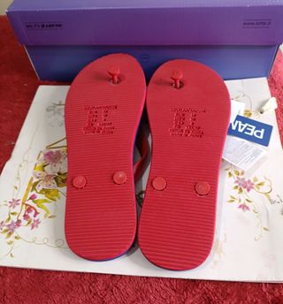 Chanclas Snoopy Azul y Rojo Talla 38 y 39