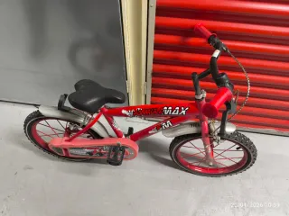 Bici infantil roja Formula Max
