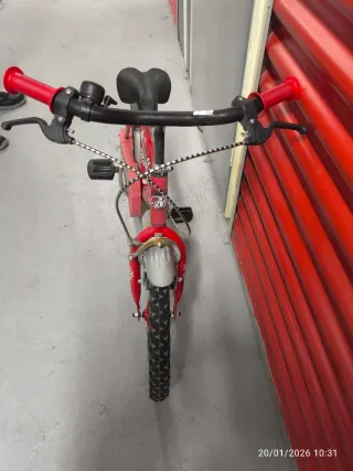 Bici infantil roja Formula Max