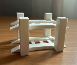 Soporte y expositor para coches Hot Wheels.