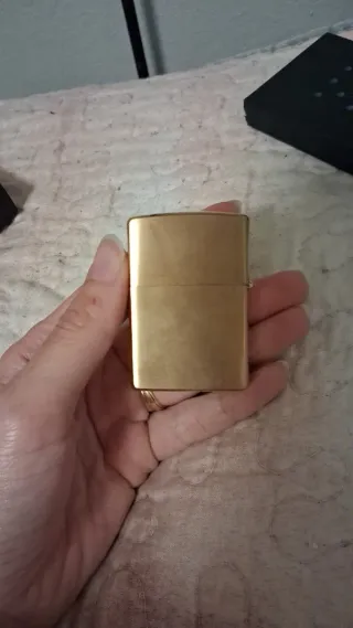 Mechero Zippo Dorado Made in USA