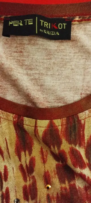 Krizia Maglia Estiva Multicolor