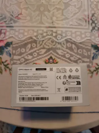 OPPO Watch X2 Negro/Plateado