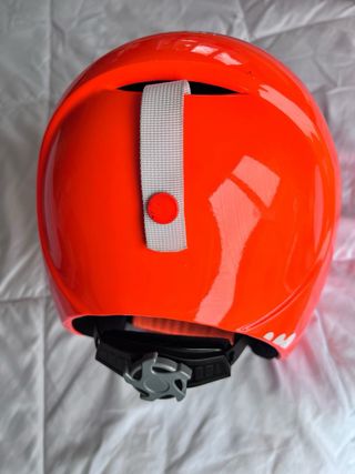 Casco de esquí infantil naranja Wedze 48-52