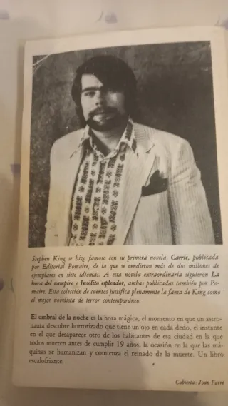 El umbral de la noche. Pomaire. Stephen King