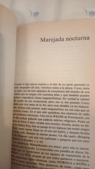 El umbral de la noche. Pomaire. Stephen King