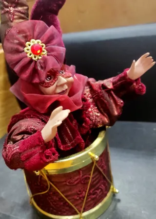 Muñeco Arlequín Veneciano