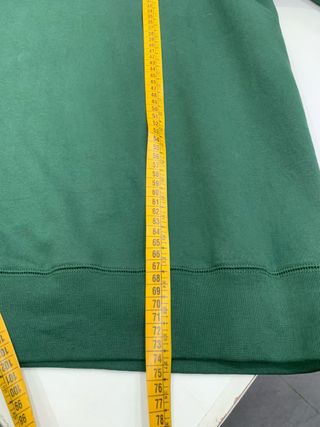 Felpa uomo Ralph Lauren verde logo rosso