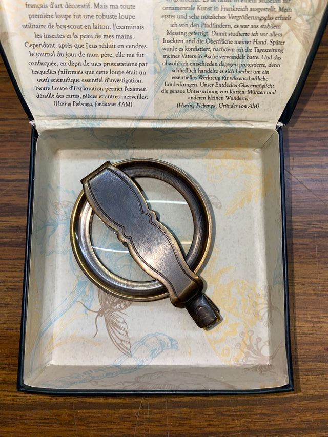 Lupa de Viaje Vintage - Nueva