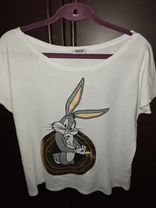 T-shirt maglietta maniche corte Looney Tunes nuova