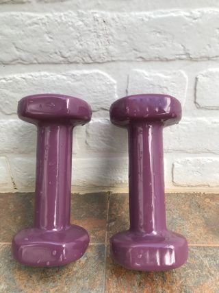 Mancuernas moradas 1.5 kg (par)