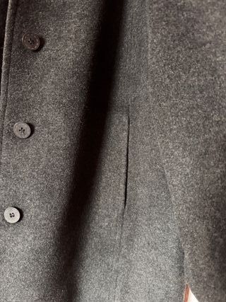 Abrigo de lana Talla XXL