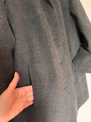 Abrigo de lana Talla XXL