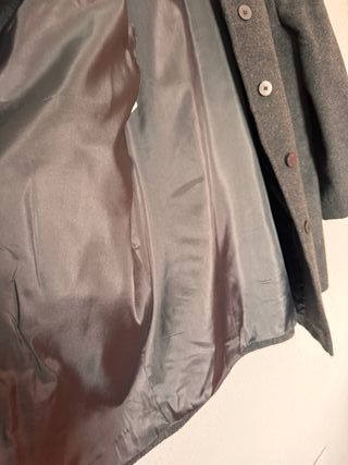 Abrigo de lana Talla XXL