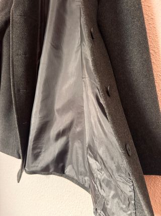 Abrigo de lana Talla XXL