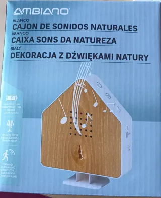 Cajón Sonidos Naturales con Luz