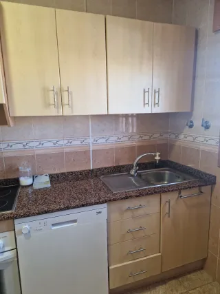 Cocina  madera y piedra