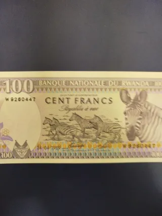 Billete 100 Banki Nasiyona