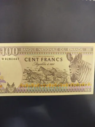 Billete 100 Banki Nasiyona