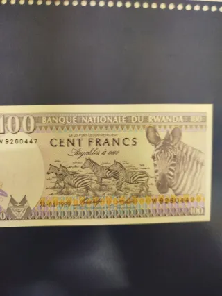 Billete 100 Banki Nasiyona