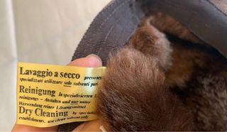 Coppola uomo in vero montone Tg.59