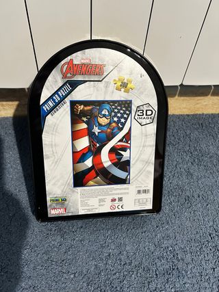 Puzzle 3D Capitán América