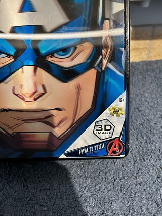 Puzzle 3D Capitán América