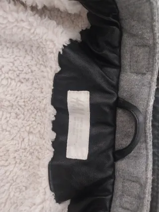 Cazadora H&M Niños Negra