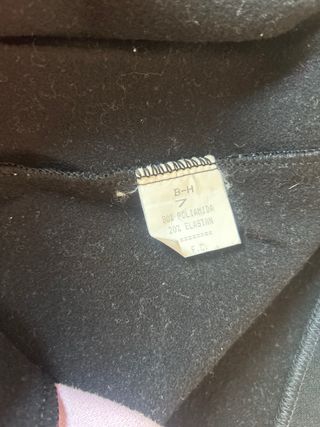 Culote invierno talla 7 BH