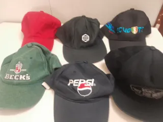 Lotto 6 Cappelli Pubblicitari Vari