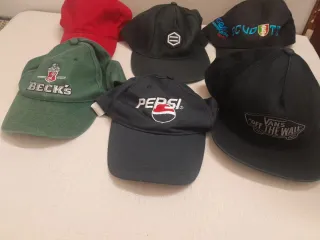 Lotto 6 Cappelli Pubblicitari Vari