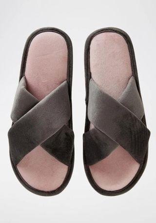 Sandalias Benetton Cruzadas Gris Talla 38