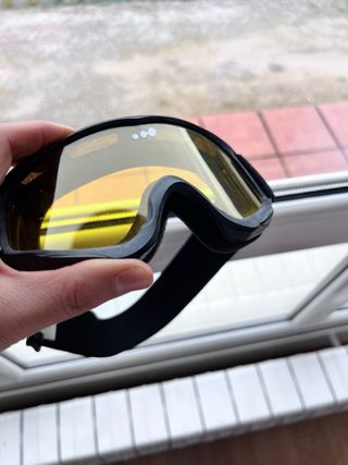 Gafas de esquí amarillas